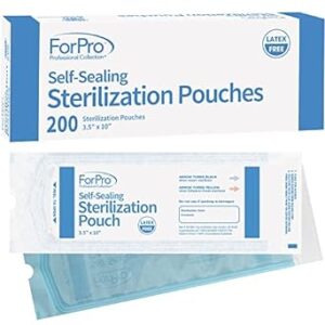 Nail sterilization pouches